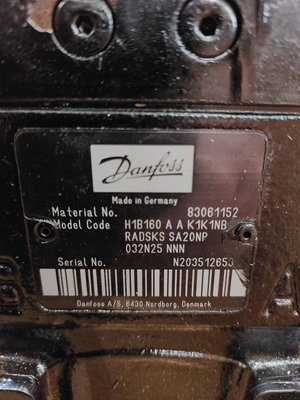 sage - Pièces Lachish - MOTOR-VAR-DISPL H1B160 PROPORTIONAL