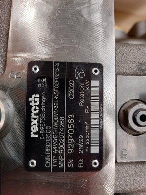 sage - Pièces Lachish - Pompe A4VG125HWDLM1/32L-NSF02F021S